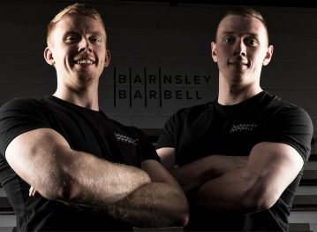Barnsley barbell town centre