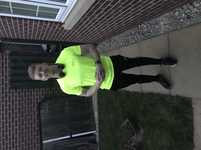 T-shirt – green – running top